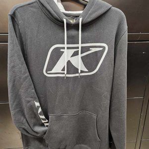 Men's Klim Corp Hoodie, Black/Asphault